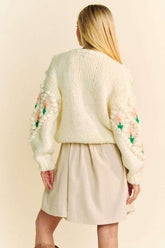 Davi & Dani Women's Floral Button Down Cardigan – Elegant & Versatile